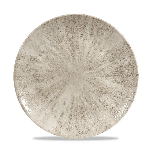 Churchill Super Vitrified Stone Agate Grey Teller für gastronomische Nutzung