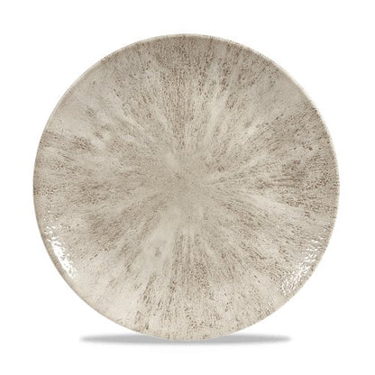 Churchill Super Vitrified Stone Agate Grey Teller für gastronomische Nutzung
