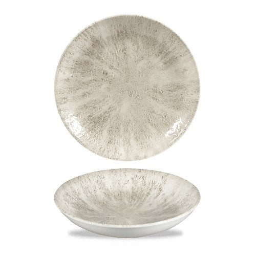 Churchill Super Vitrified Stone Agate Grey Teller 24,8cm für professionelle Gastronomie