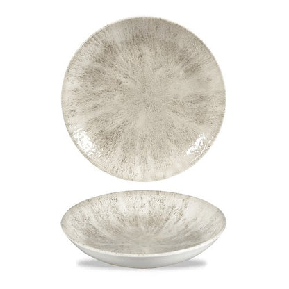 Churchill Super Vitrified Stone Agate Grey Teller 24,8cm für professionelle Gastronomie