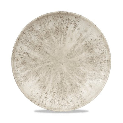 Churchill Super Vitrified Stone Agate Grey Teller Flach 21,7cm für Gastronomie