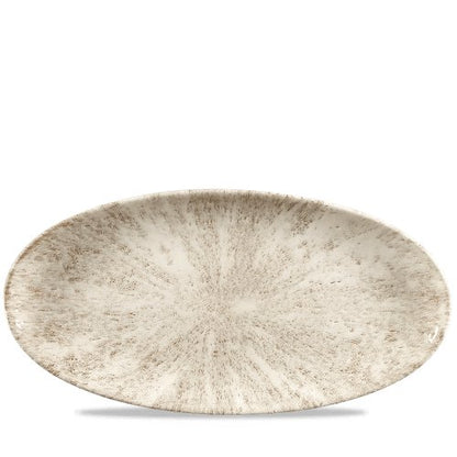 Churchill Super Vitrified Stone Agate Grey Chefs Platte für Gastronomie