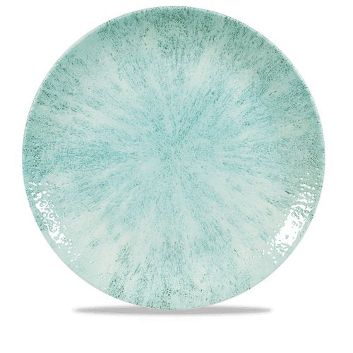 Churchill Super Vitrified Stone Aquamarine Teller, geeignet für Gastronomie und stilvolle Präsentation.