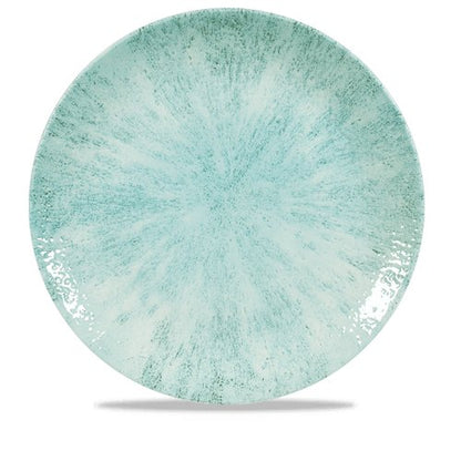 Churchill Super Vitrified Stone Aquamarine Teller, geeignet für Gastronomie und stilvolle Präsentation.