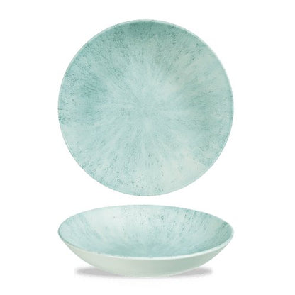 Churchill Super Vitrified Stone Aquamarine Teller Tief 24,8cm für Gastronomie