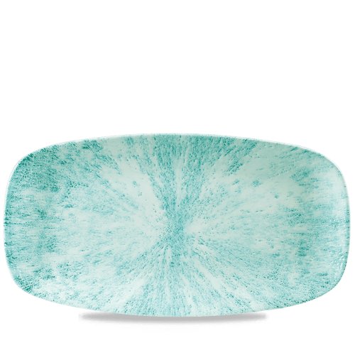 Churchill Super Vitrified Chefs Platte in Aquamarine für die Gastronomie