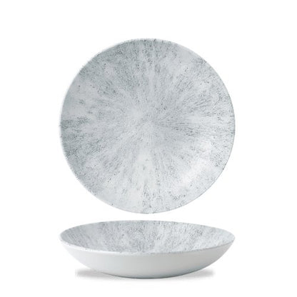Churchill Super Vitrified Teller Tief Coup 24,8cm in Perlgrau für Gastronomie