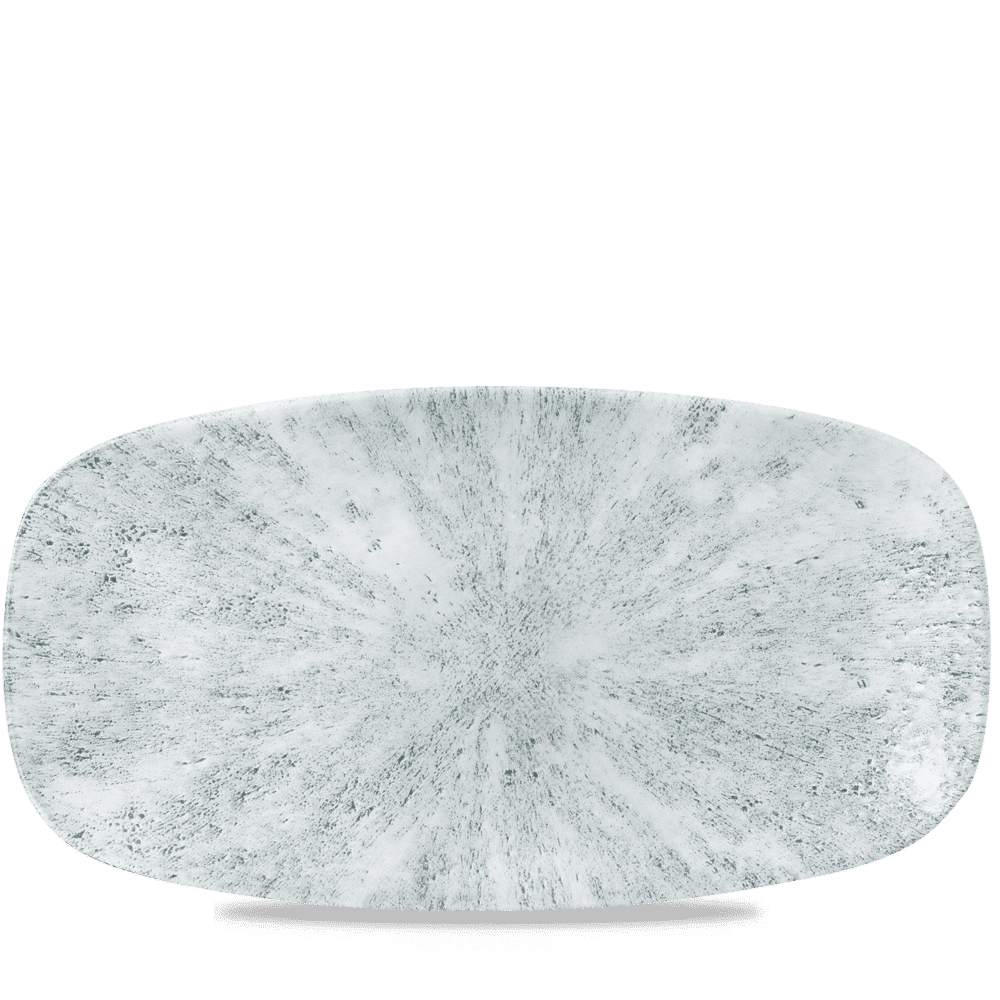 Churchill Super Vitrified Stone Pearl Grey Chefs Platte für professionelle Gastronomie