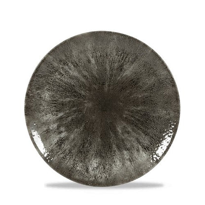 Churchill Super Vitrified Stone Quartz Black Teller Flach 21,7cm für professionelle Gastronomie
