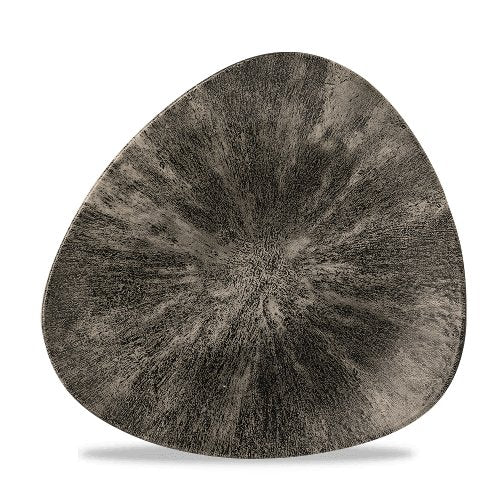 Churchill Super Vitrified Stone Quartz Black Teller für die Gastronomie