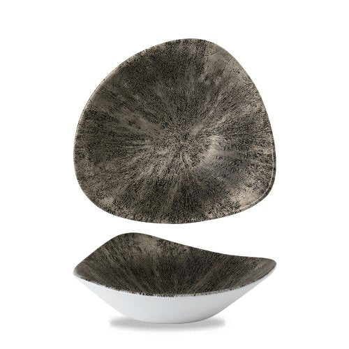 Churchill Super Vitrified Stone Quartz Black Schale 23,5 cm für die Gastronomie