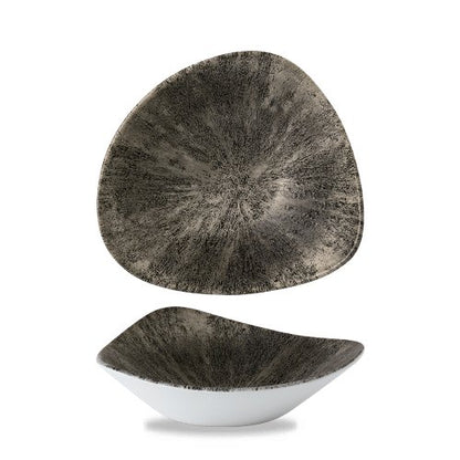 Churchill Super Vitrified Stone Quartz Black Schale 23,5 cm für die Gastronomie