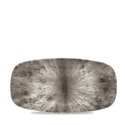Churchill Super Vitrified Stone Quartz Black Chefs Platte für Gastronomie