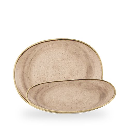 Churchill Super Vitrified Stonecast Truffle Opal Teller 28 cm für Gastronomie