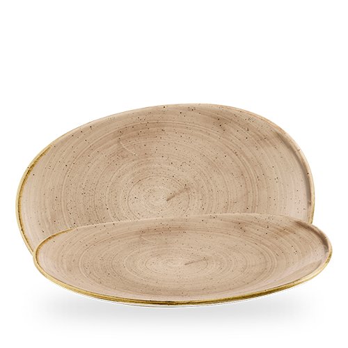 Churchill Super Vitrified Stonecast Truffle Teller, ideal für Gastronomie und ansprechende Speisenpräsentation.