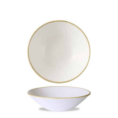 Churchill Super Vitrified Stonecast Barley White Teller 19cm für Gastronomie