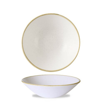 Churchill Super Vitrified Stonecast Barley White Teller 22cm für die Gastronomie.