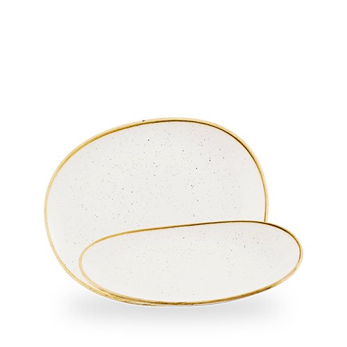 Churchill Super Vitrified Stonecast Barley White Teller 26 cm für Gastronomie