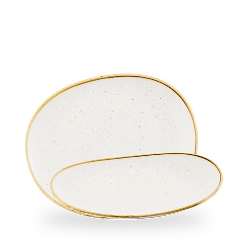 Churchill Super Vitrified Stonecast Barley White Opal Teller 28 cm für Gastronomie