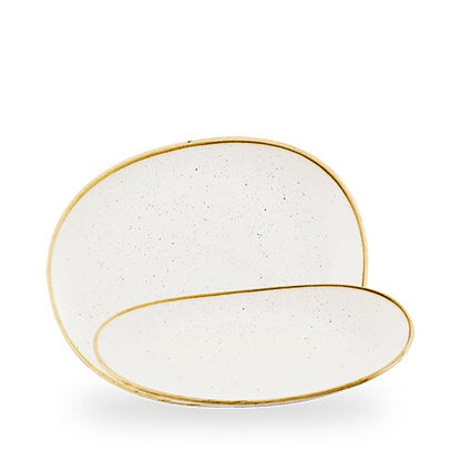 Churchill Super Vitrified Stonecast Barley White Opal Teller 28 cm für Gastronomie