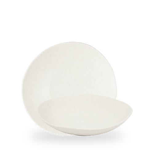 Churchill Super Vitrified Stonecast Barley White Coupe Schale für Gastronomie.