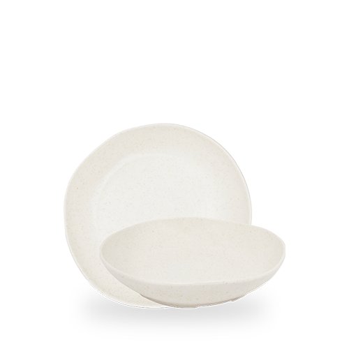 Churchill Super Vitrified Stonecast Schale für Gastronomie mit organischer Form und Glasur.