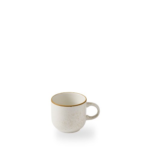 Churchill Super Vitrified Stonecast Barley White Becher, ideal für Gastronomie und vielseitige Getränke