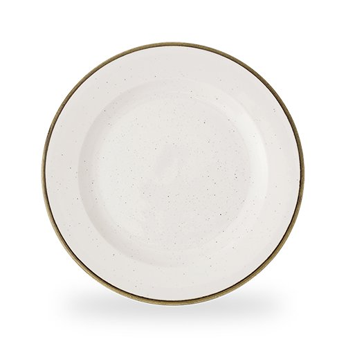 Churchill Super Vitrified Stonecast Barley White Teller für Gastronomie