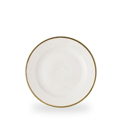 Churchill Stonecast Barley White Profile Plate, rund, handbemalt, für Gastronomie