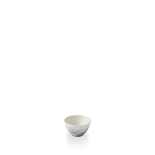 Churchill Super Vitrified Tide Black Contour Dip Schale für Dips und Saucen