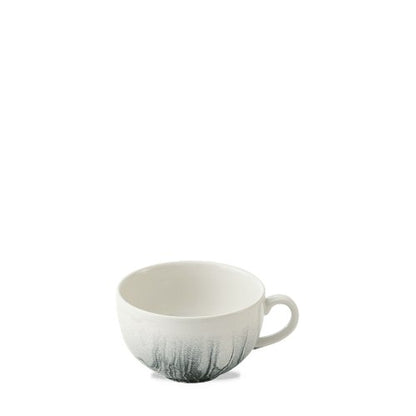 Churchill Super Vitrified Tide Black Cappuccino-Tasse für Gastronomie