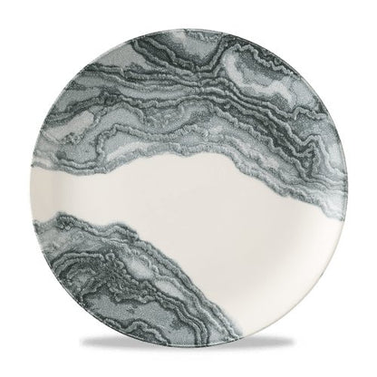 Churchill Super Vitrified Tide Black Teller Flach 28,8cm für Gastronomie