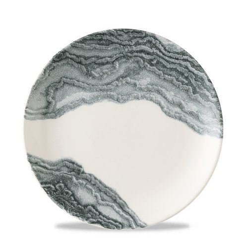 Churchill Super Vitrified Tide Black Teller Flach 21,7cm für Gastronomie