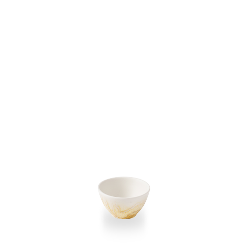 Churchill Super Vitrified Tide Gold Contour Dip Schale für Dips und Saucen