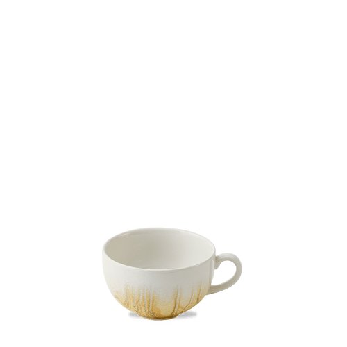 Churchill Super Vitrified Tide Gold Cappuccino-Tasse für ansprechende Getränkepraesentationen