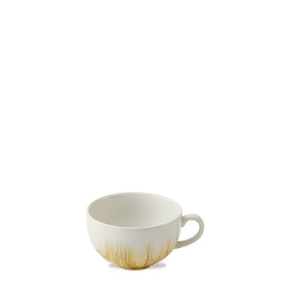 Churchill Super Vitrified Tide Gold Cappuccino-Tasse für ansprechende Getränkepraesentationen