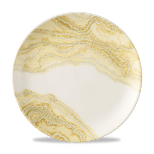 Churchill Super Vitrified Tide Gold Teller Flach 28,8cm für hochwertige Speisenpräsentationen.