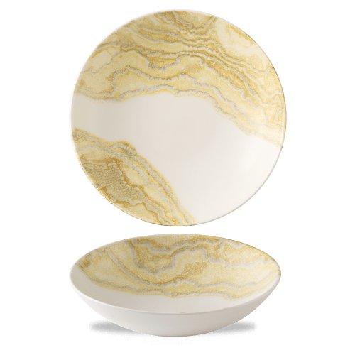 Churchill Super Vitrified Tide Gold Teller für professionelle Speisenpräsentation
