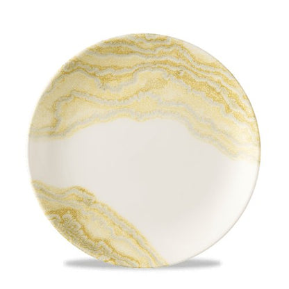Churchill Super Vitrified Tide Gold Teller für elegante Speisenpräsentationen im Gastronomiebereich.