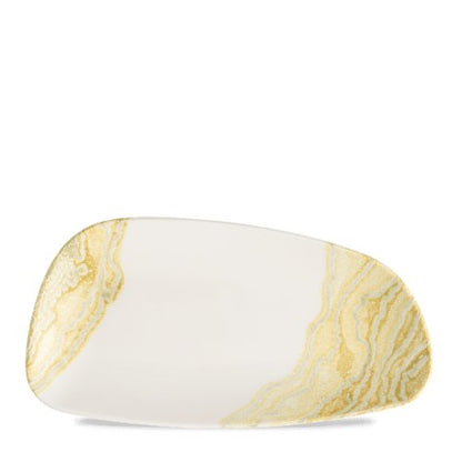 Churchill Super Vitrified Tide Gold Chefs Geo Platte für die Gastronomie