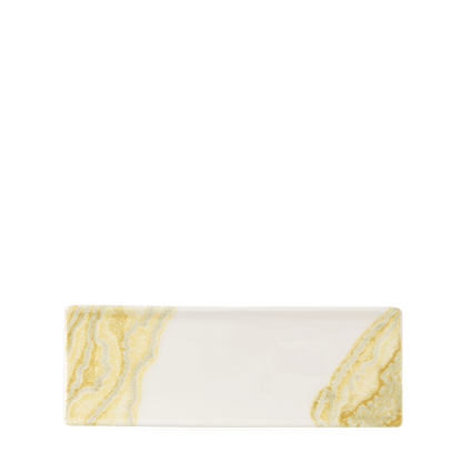 Churchill Super Vitrified Tide Gold Platte für hochwertige Speisenpräsentationen