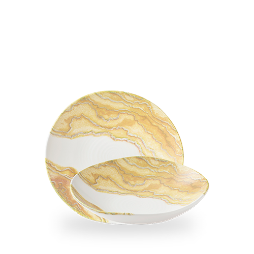Churchill Super Vitrified Tide Gold Schale 22cm für moderne Gastronomie