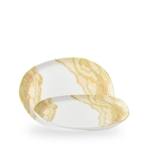 Churchill Super Vitrified Tide Gold Servierteller für Gastronomie
