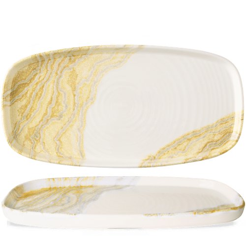Churchill Super Vitrified Tide Gold Platte für die Gastronomie