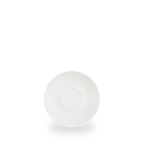 Churchill Super Vitrified Tide White Cappuccino Untertasse 15.6cm für Gastronomie
