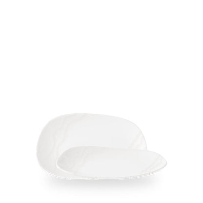 Churchill Super Vitrified Tide White Opal Servierteller 22cm für die Gastronomie