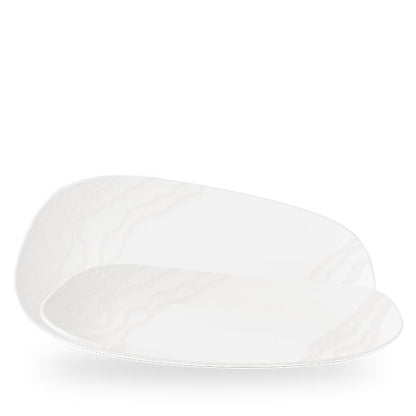 Churchill Super Vitrified Tide White Opal Servierteller 35cm für elegante Speisenpräsentationen