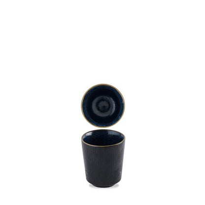 Churchill Super Vitrified Tokyo Blue Becher, ideal für Gastronomie und Gewerbe, vielseitig einsetzbar.