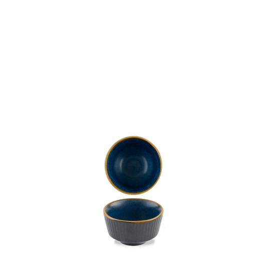 Churchill Super Vitrified Tokyo Blue Schale für die Präsentation von Speisen