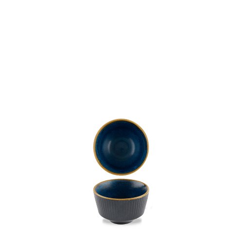 Churchill Super Vitrified Tokyo Blue Schale auf Fuß für die Gastronomie